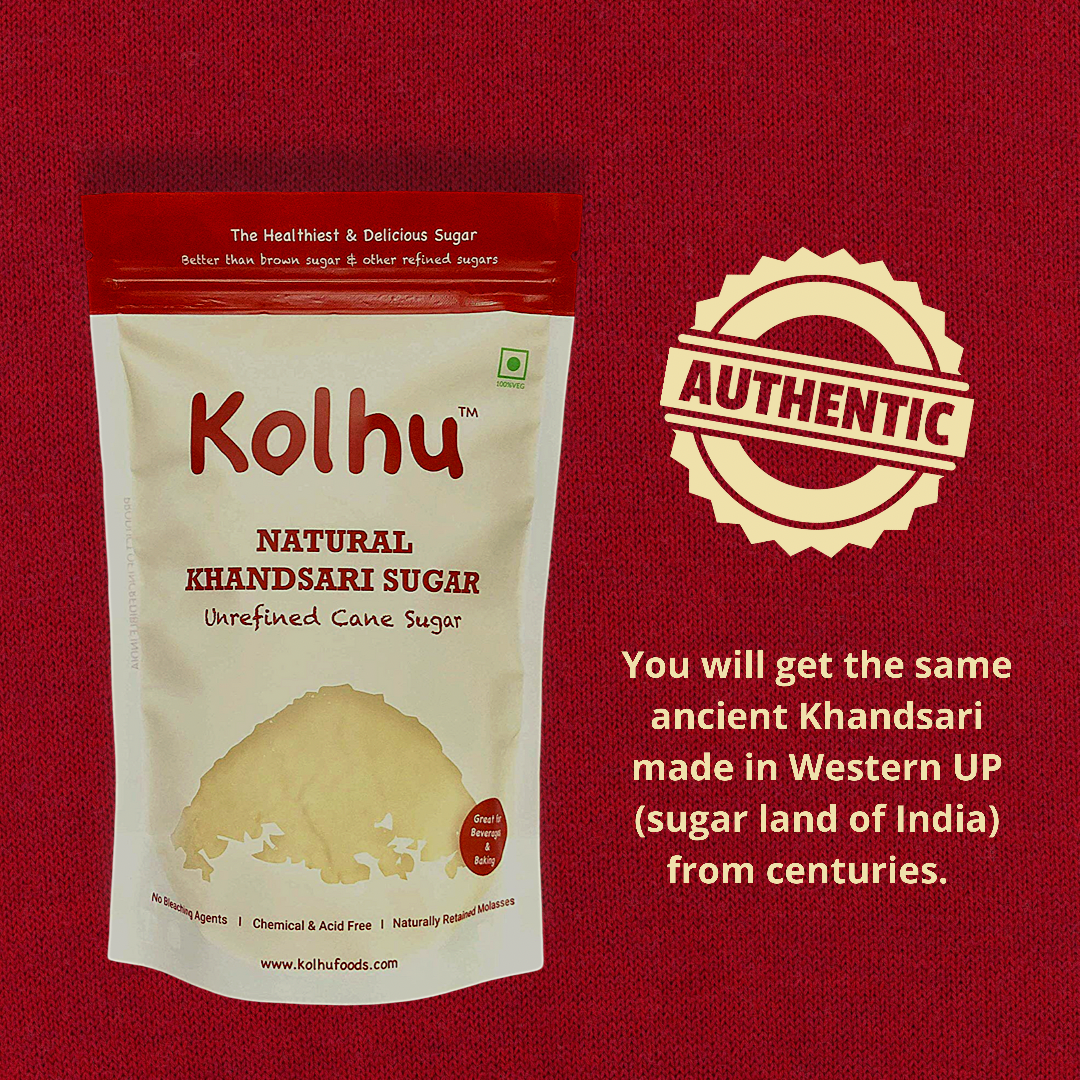 Kolhu Natural Khandsari Sugar